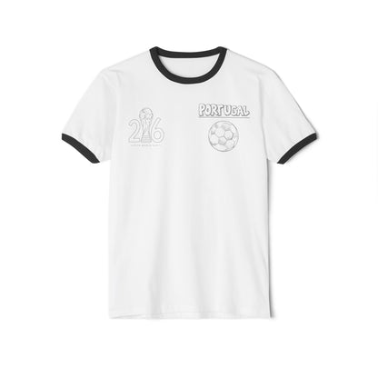 Unisex Cotton Ringer T-Shirt